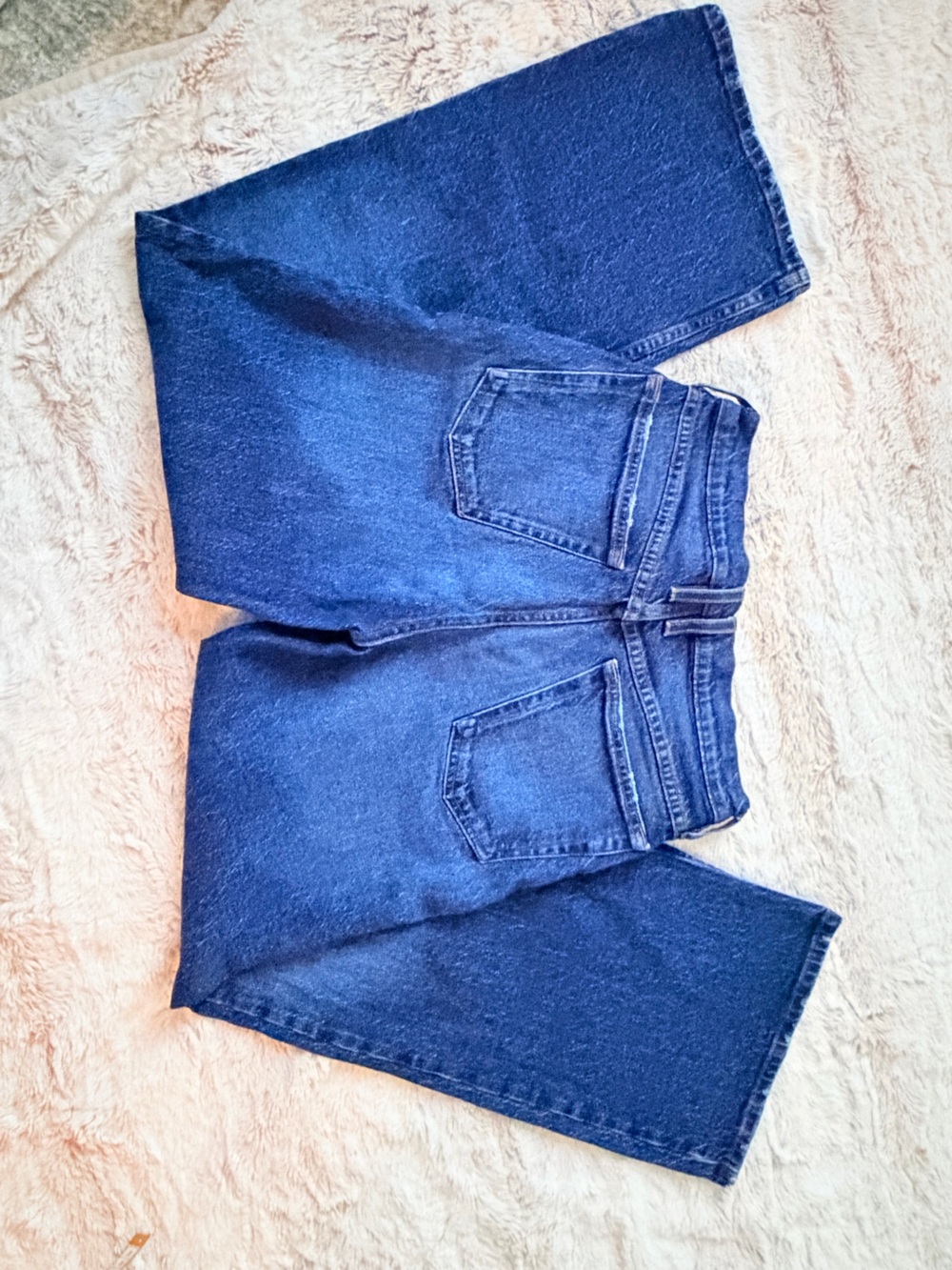🖤 Frame Le High 'N' Tight Wide Leg Jeans Anthropologie Dark Wash 100% Cotton 28 - Picture 12 of 16